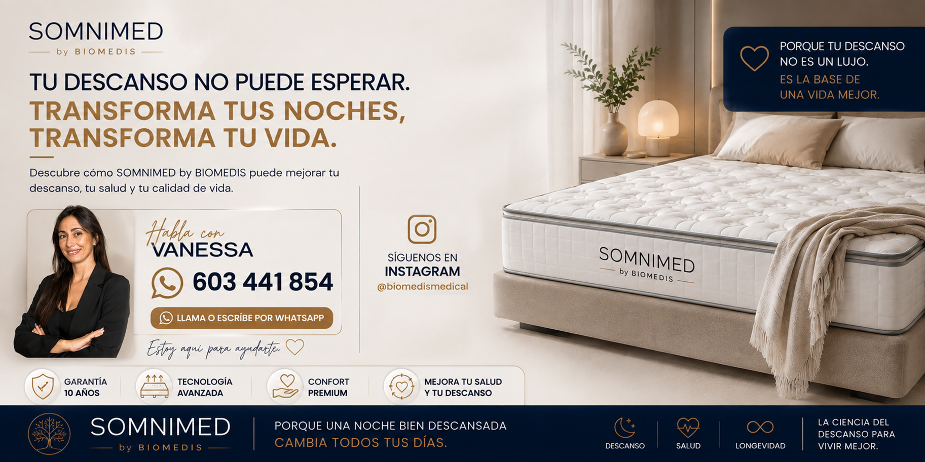 Hola, soy Vanessa. 603 441 854. Estoy aquí para ayudarte. Transforma tus noches, transforma tu vida con SOMNIMED.