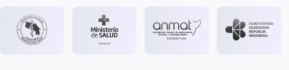 Certificaciones de Costa Rica, Uruguay, ANMAT Argentina e Indonesia