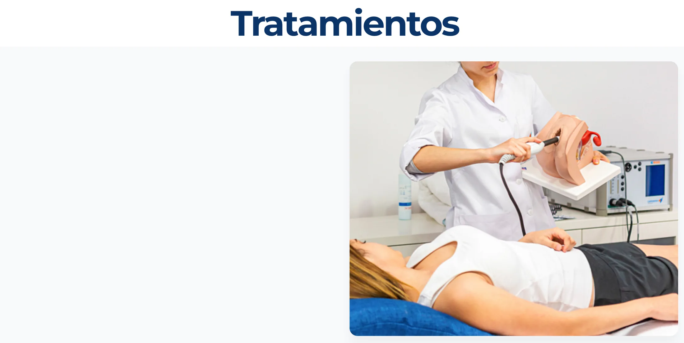 Tratamientos de fisioterapia con Capenergy